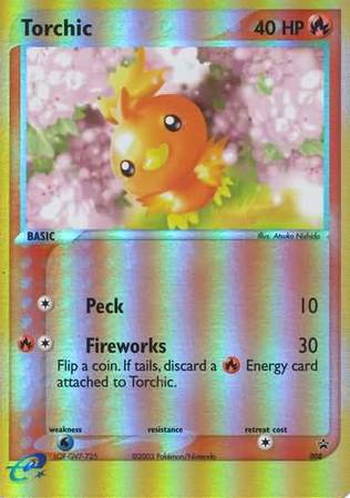 Torchic - 008 - Reverse Promo available at 401 Games Canada