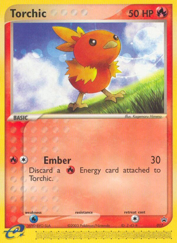 Torchic - 017 - Non-Holo Target Promo available at 401 Games Canada