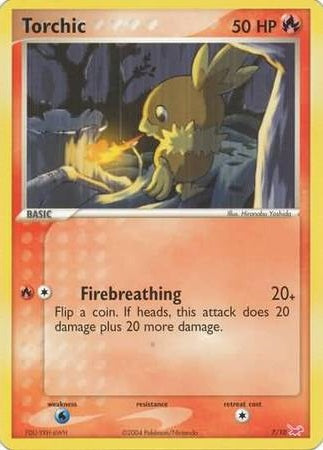 Torchic - 07/10 - Common available at 401 Games Canada