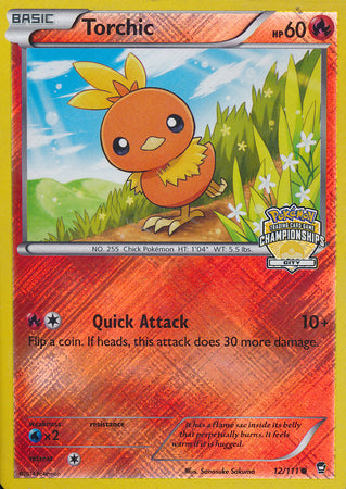 Torchic - 12/111 - Promo (City Championships 2014-15) available at 401 Games Canada