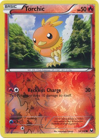 Torchic - 14/108 - Common - Reverse Holo available at 401 Games Canada