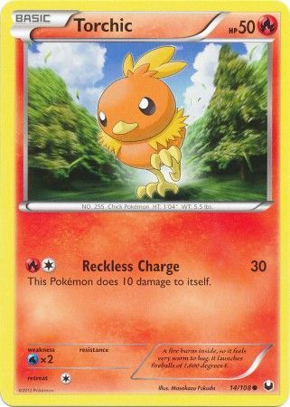 Torchic - 14/108 - Common available at 401 Games Canada