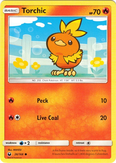 Torchic - 26/168 - Common available at 401 Games Canada