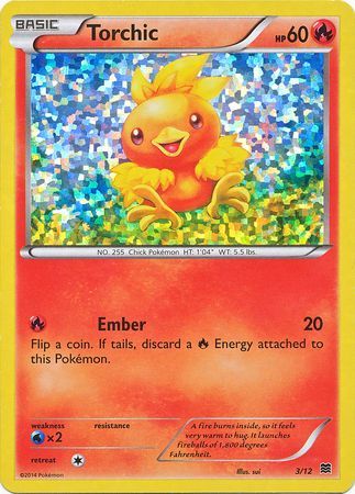 Torchic - 3/12 - McDonald's Holo - Promo available at 401 Games Canada