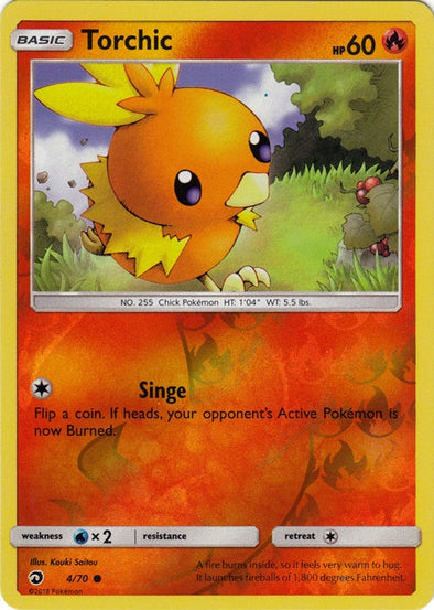 Torchic - 4/70 - Common - Reverse Holo available at 401 Games Canada