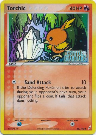 Torchic - 66/100 - Common - Reverse Holo available at 401 Games Canada