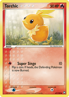 Torchic - 67/108 - Common available at 401 Games Canada