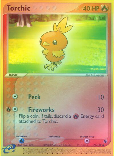 Torchic - 73/109 - Common - Reverse Holo available at 401 Games Canada