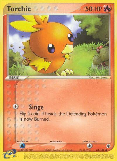 Torchic - 74/109 - Common available at 401 Games Canada