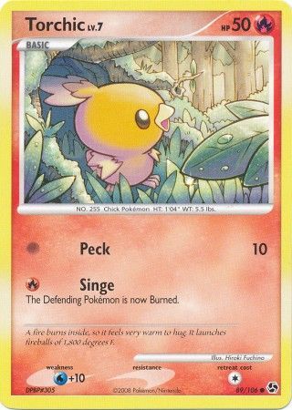 Torchic - 89/106 - Common available at 401 Games Canada