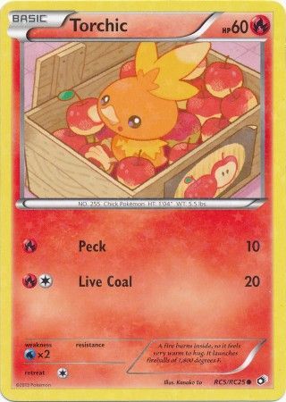 Torchic - RC5/RC25 - Common available at 401 Games Canada