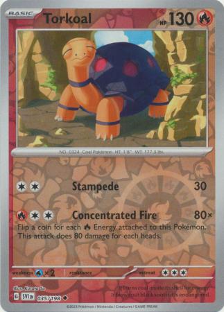 401 Games Canada - Torkoal - 035/198 - Uncommon - Reverse Holo 401 Games Canada - Torkoal - 035/198 - Uncommon - Reverse Holo