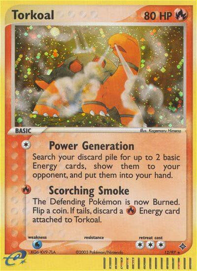 Torkoal - 12/97 - Holo Rare available at 401 Games Canada