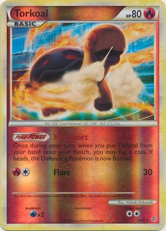 Torkoal - 25/95 - Rare - Reverse Holo available at 401 Games Canada