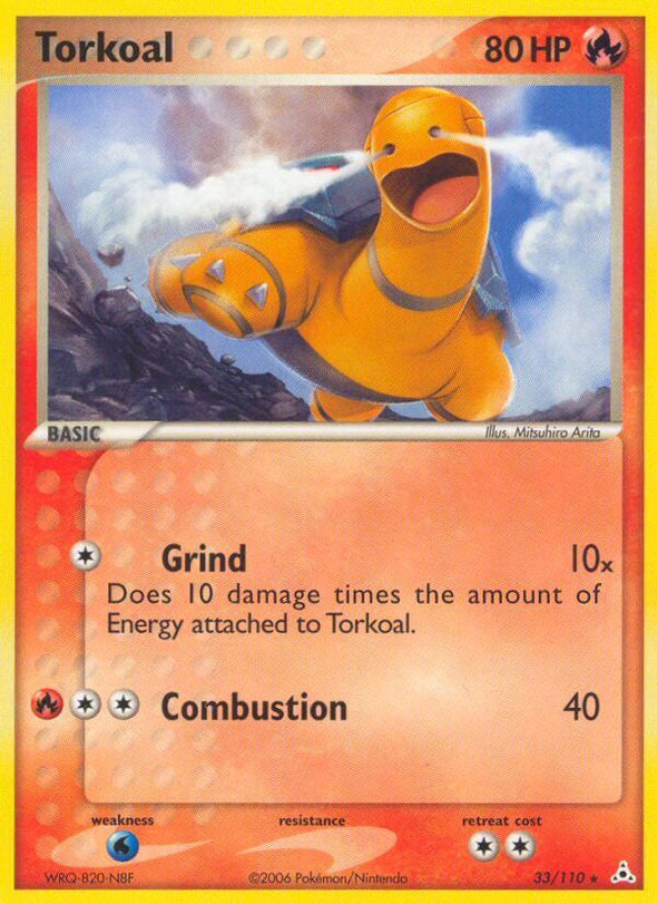 Torkoal - 33/110 - Rare available at 401 Games Canada