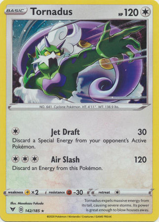 Tornadus - 142/185 - Alternate Holo - Promo available at 401 Games Canada