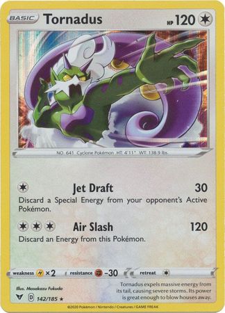 Tornadus - 142/185 - Holo Rare available at 401 Games Canada