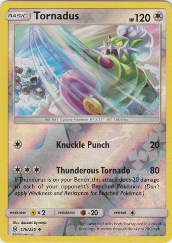 Tornadus - 178/236 - Uncommon - Reverse Holo available at 401 Games Canada