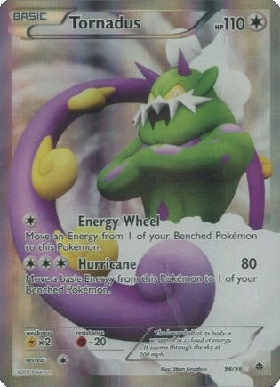 Tornadus - 98/98 - Ultra Rare available at 401 Games Canada