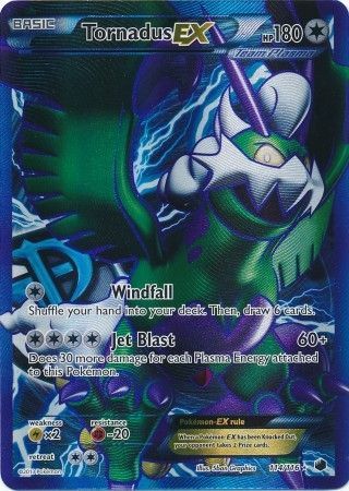 Tornadus EX - 114/116 - Full Art Ultra Rare available at 401 Games Canada