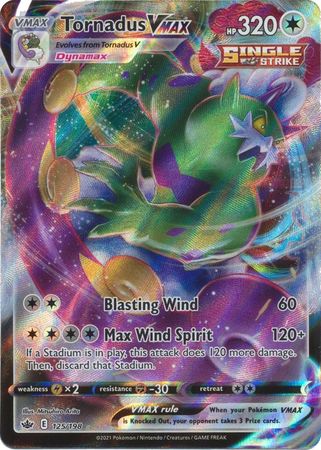 Tornadus VMAX - 125/198 - Ultra Rare available at 401 Games Canada