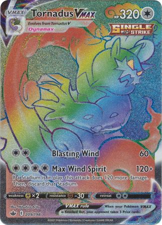 Tornadus VMAX - 209/198 - Hyper Rare available at 401 Games Canada