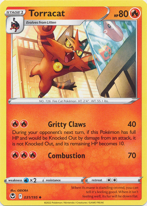 Torracat - 031/195 - Uncommon available at 401 Games Canada