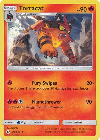 Torracat - 25/149 - Uncommon available at 401 Games Canada