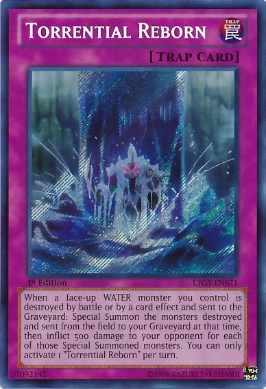 Torrential Reborn - LTGY-EN071 - Secret Rare - 1st Edition available at 401 Games Canada