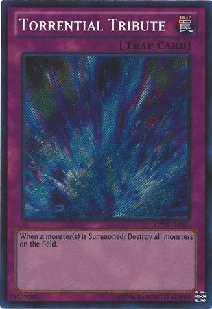 Torrential Tribute - LCYW-EN180 - Secret Rare - Unlimited available at 401 Games Canada