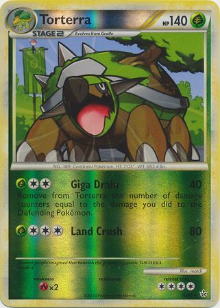 Torterra - 10/95 - Holo Rare - Reverse Holo available at 401 Games Canada