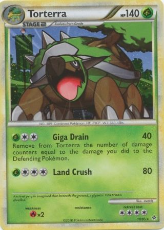 Torterra - 10/95 - Holo Rare available at 401 Games Canada