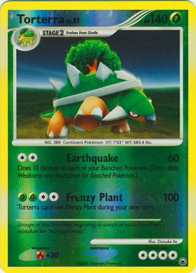 Torterra - 30/100 - Rare - Reverse Holo available at 401 Games Canada