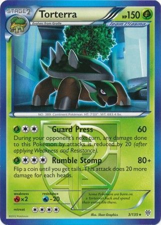 Torterra - 3/135 - Rare available at 401 Games Canada