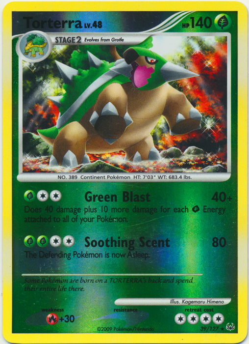 Torterra - 39/127 - Rare - Reverse Holo available at 401 Games Canada