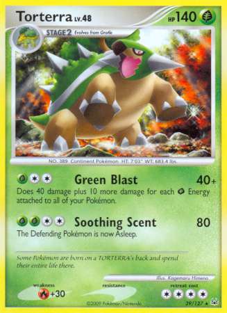 Torterra - 39/127 - Rare available at 401 Games Canada