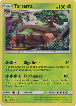 Torterra - 9/156 - Holo Rare available at 401 Games Canada