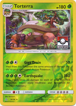 Torterra - 9/156 - League Promo available at 401 Games Canada