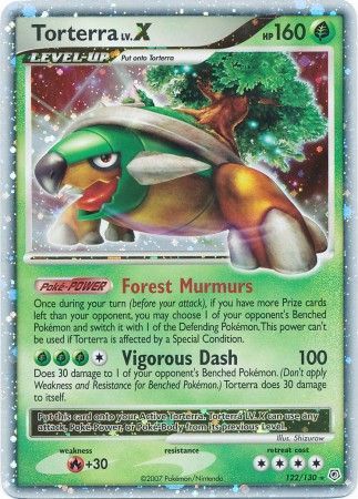 Torterra LV.X - 122/130 - Ultra Rare available at 401 Games Canada