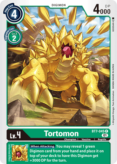 Tortomon - BT7-045 - Common available at 401 Games Canada