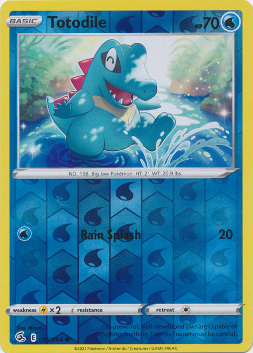 Totodile - 055/264 - Common - Reverse Holo available at 401 Games Canada