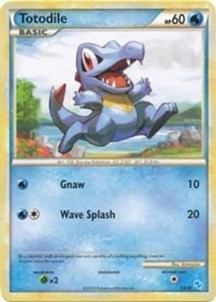 Totodile - 1/30 - Common available at 401 Games Canada