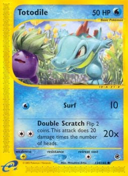 Totodile - 134/165 - Common available at 401 Games Canada