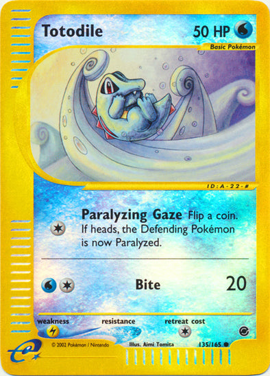 Totodile - 135/165 - Common - Reverse Holo available at 401 Games Canada