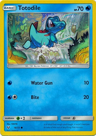 Totodile - 18/73 - Common available at 401 Games Canada