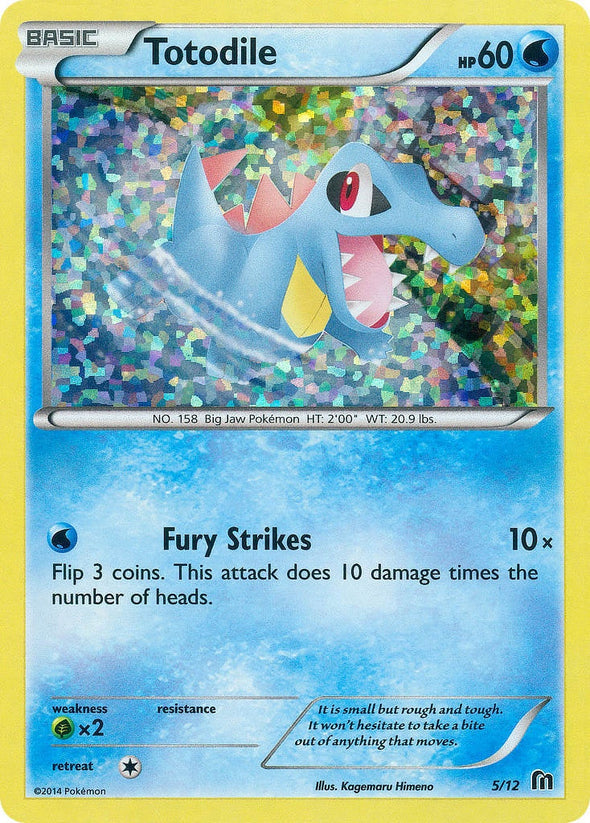 Totodile - 5/12 - McDonald's Holo - Promo available at 401 Games Canada