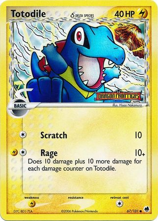 Totodile - 67/101 - Common - Reverse Holo available at 401 Games Canada