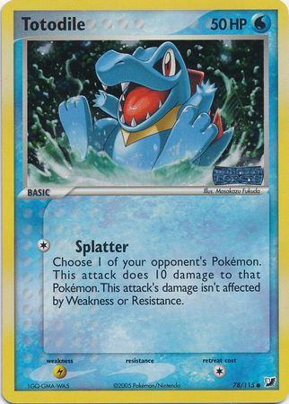 Totodile - 78/115 - Common - Reverse Holo available at 401 Games Canada