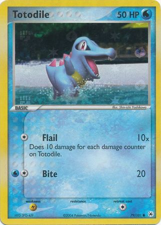 Totodile - 79/101 - Common - Reverse Holo available at 401 Games Canada