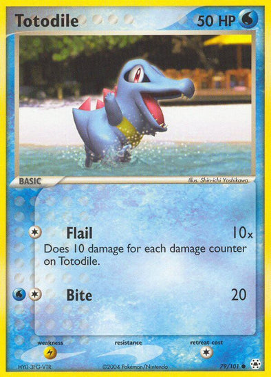 Totodile - 79/101 - Common available at 401 Games Canada